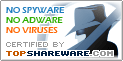 TopShareware Award for Vista Registry Cleaner